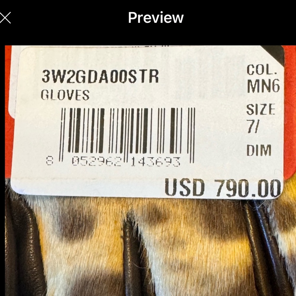 Valentino Garavani
VLogo leopard print gloves - Picture 8 of 8